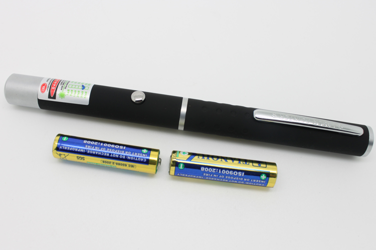 高出力 200mw 緑色 レーザーポインター ペン型